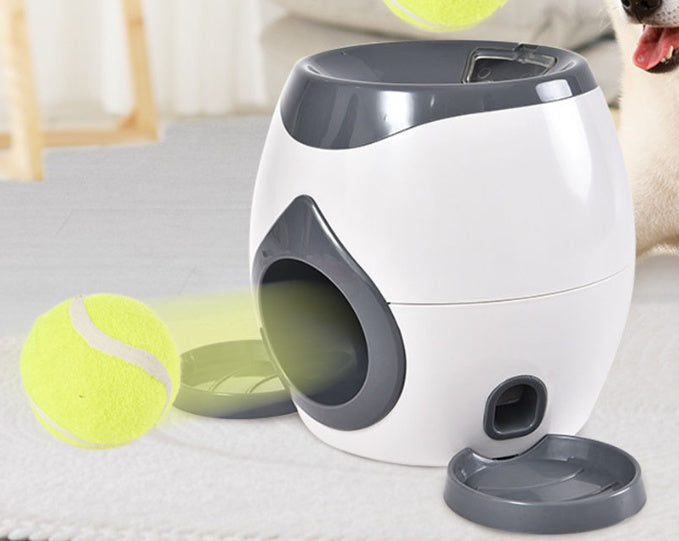 FetchMate Pro – Interactive Smart Ball Launcher & Treat Dispenser for Dogs